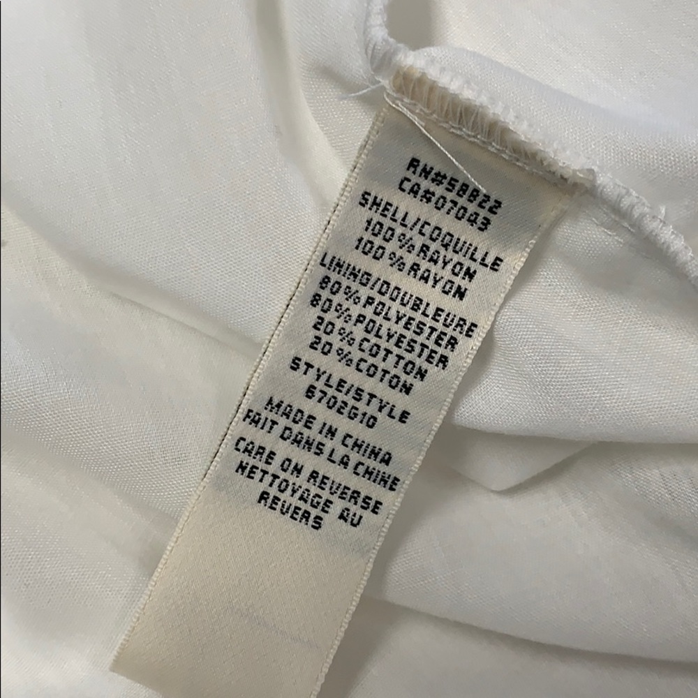 Max studio white skirt size medium - Picture 2 of 5